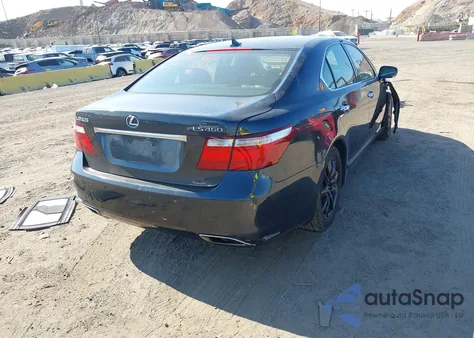 2007 Lexus Ls 460 z USA, uszkodzony, nr VIN JTHBL46F675049895